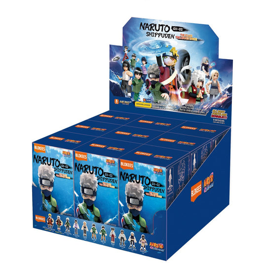 Blind Box Naruto Galaxy Version 02 The Place the Leaves Dance Blokees Mini Model Kit