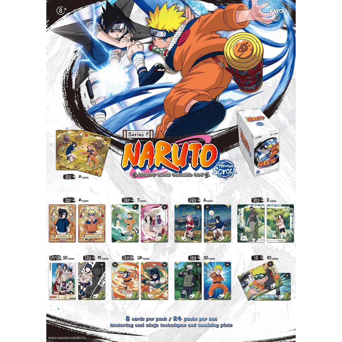 Naruto Smriti Heaven Scroll Collectible Trading Card