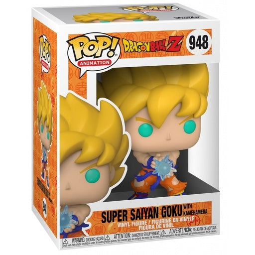 Dragon Ball Z (DBZ) - Super Saiyan Goku with Kamehameha #948