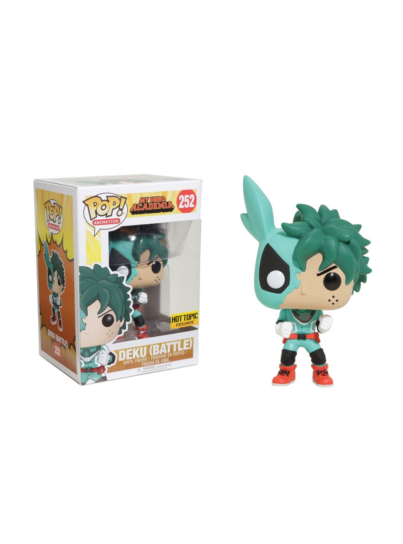 Funko My Hero Academia Pop! Animation Deku (Battle) Vinyl Figure Hot Topic Exclusive