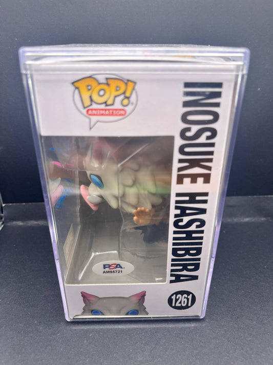 Demon Slayer - Inosuke Hashibira - Signed POP! EVA: Bryce Papenbrook
