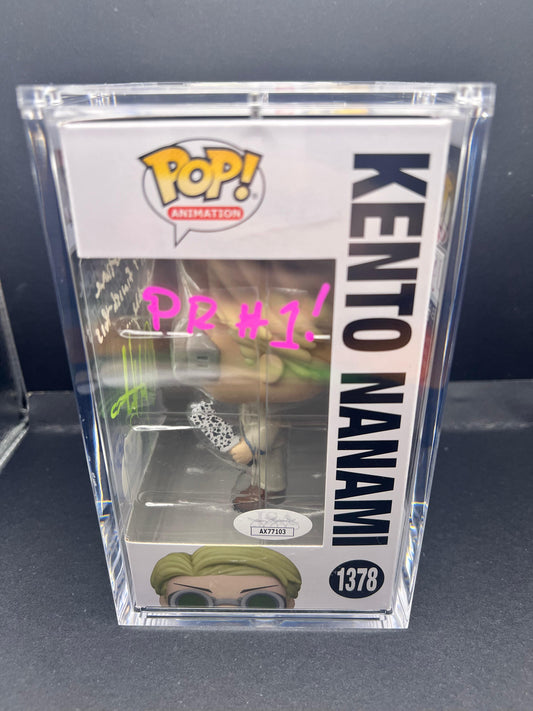 Jujutsu Kaisen - Kento Nanami - Signed POP! EVA: David Vincent