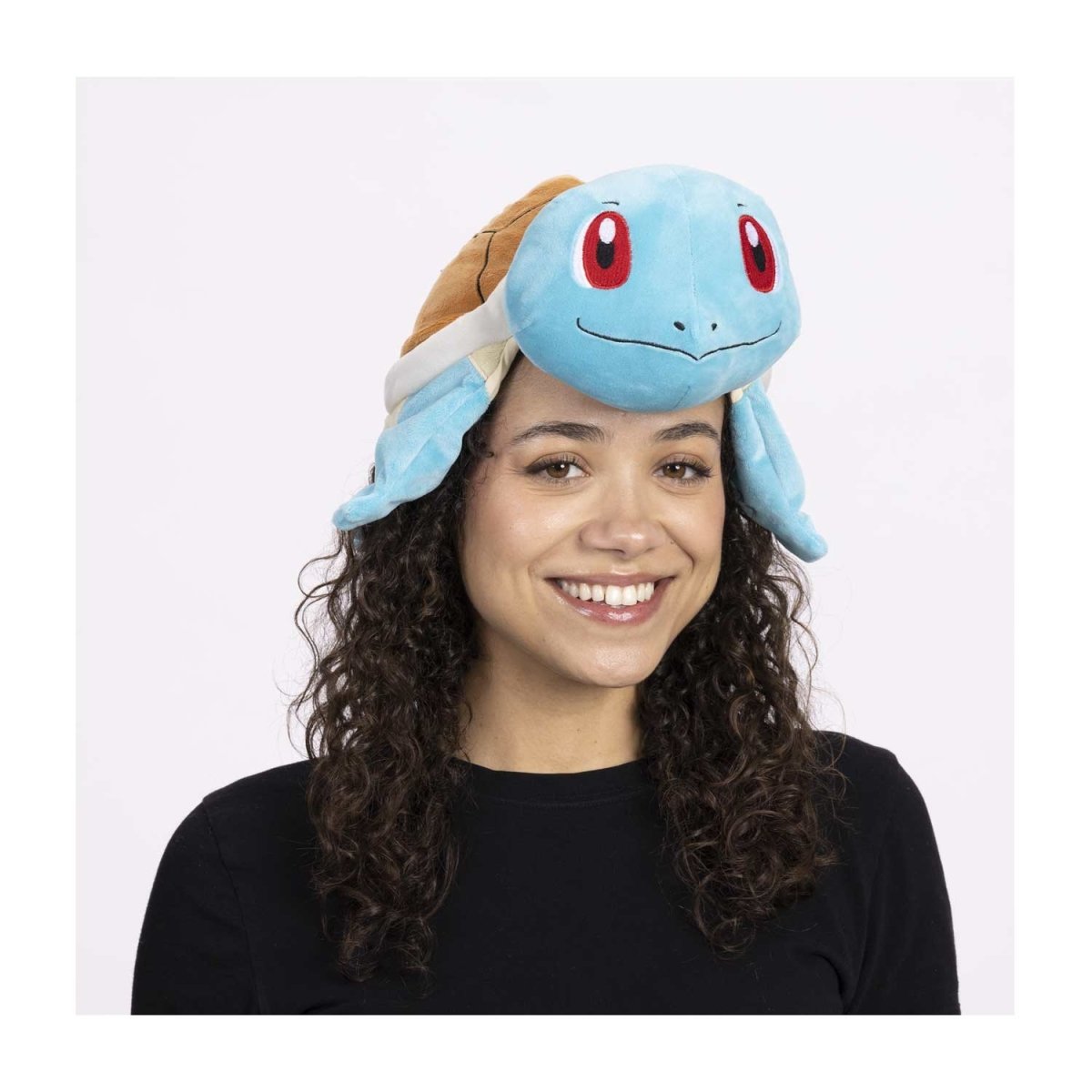 Squirtle Pokémon Partner Plush Hat (One Size-Adult)
