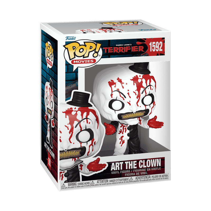 Terrifier Pop! Art The Clown Funko!