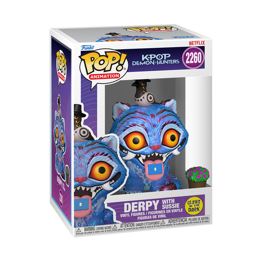 Funko KPOP DEMON HUNTERS
Pop! Derpy with Sussie (Glow)
