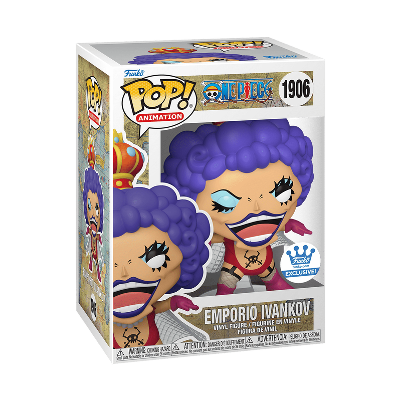 ONE PIECE Pop! Emporio Ivankov with Pop! Protector