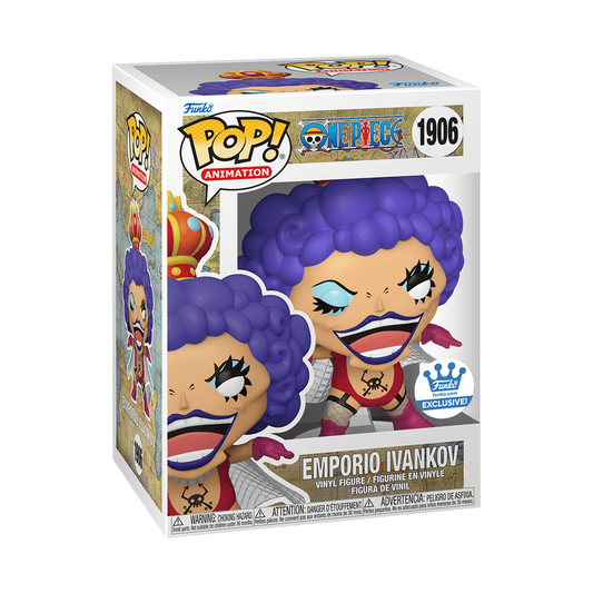 ONE PIECE Pop! Emporio Ivankov with Pop! Protector