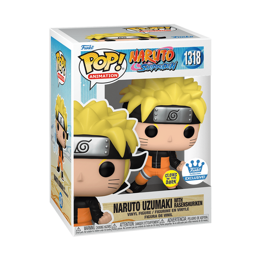 NARUTO Pop! Naruto Uzumaki with Rasengan (Glow)