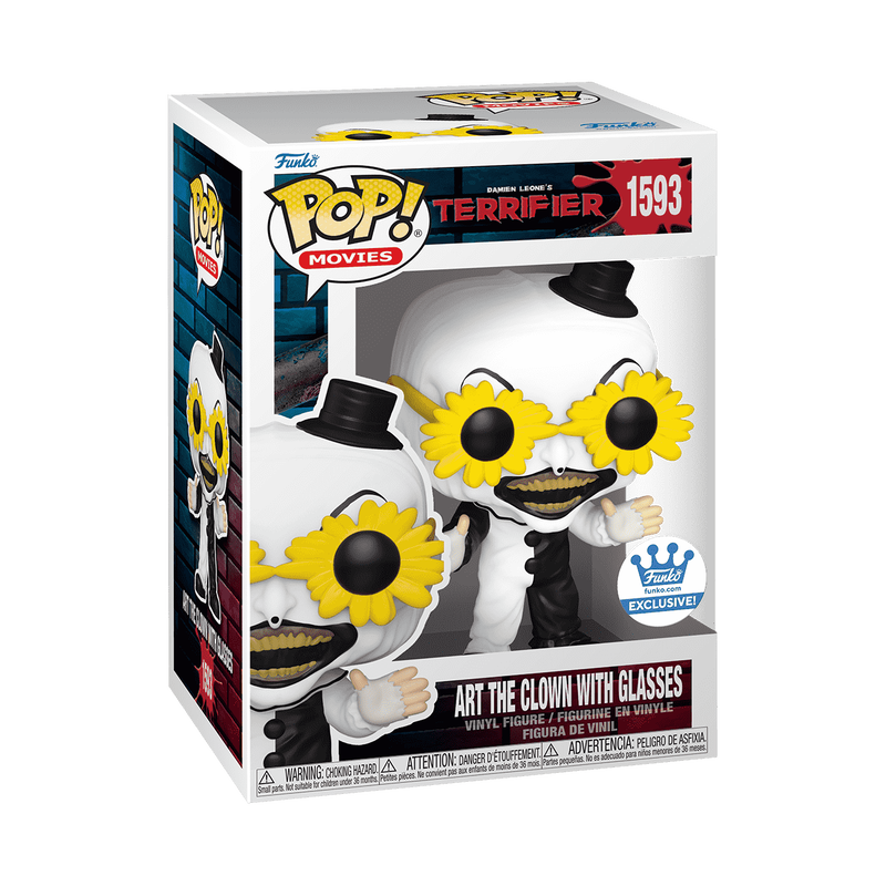 Terrifier Pop! Art the Clown with Glasses