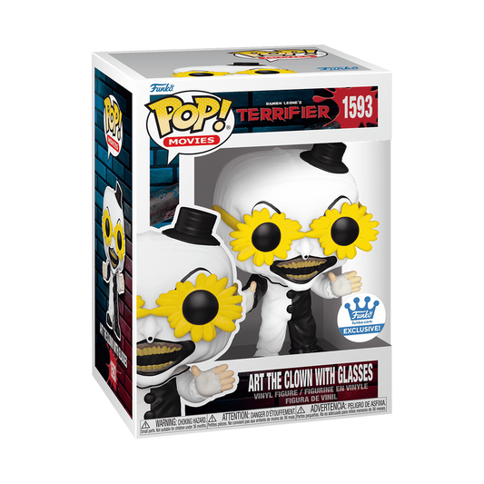 Terrifier Pop! Art the Clown with Glasses
