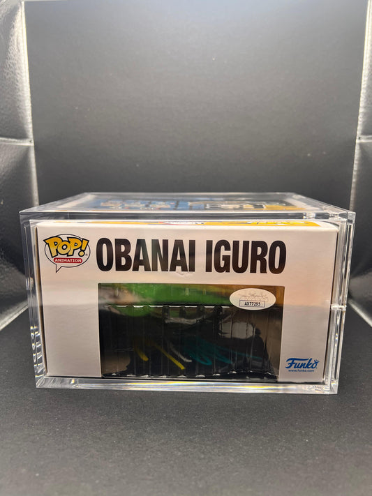 Demon Slayer - Obanai Iguro - Signed POP! EVA: Erik Scott Kimerer