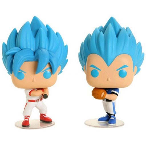 Dragon Ball Super (DBS) - Goku & Vegeta playing Baseball - (DAMAGED BOX w Protector)