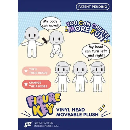 Jujutsu Kaisen Geto FigureKey 8-Inch Scale Moveable Plush