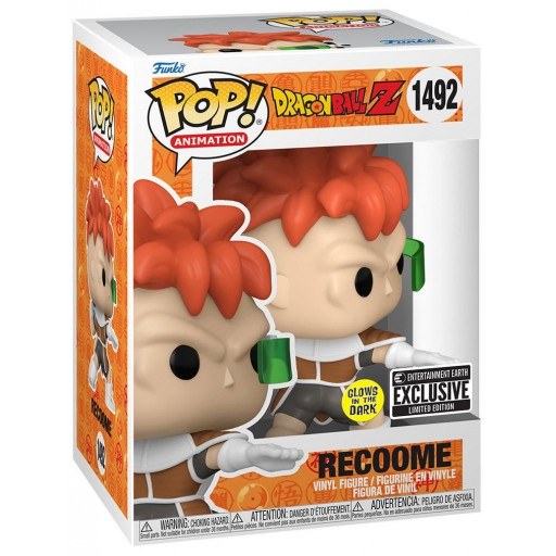 Dragon Ball Z (DBZ) - Recoome (Glow in the Dark) - Special Edition Sticker