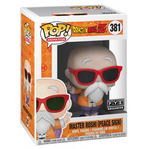 Dragon Ball Z (DBZ) - Master Roshi Peace Sign #381