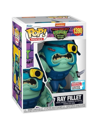 Pop! Movies: TMNT Teenage Mutant Ninja Turtles Mutant Mayhem - Ray Fillet (NYCC 2023 Shared Exclusive)