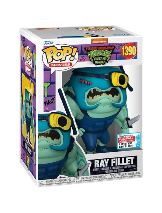 Pop! Movies: TMNT Teenage Mutant Ninja Turtles Mutant Mayhem - Ray Fillet (NYCC 2023 Shared Exclusive)