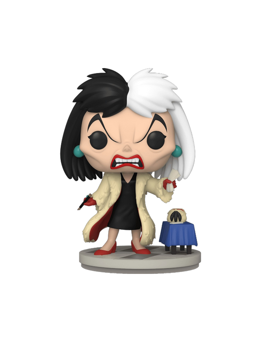 Funko Pop! Disney 1083: Villains - Cruella de Vil Vinyl Figure (New)