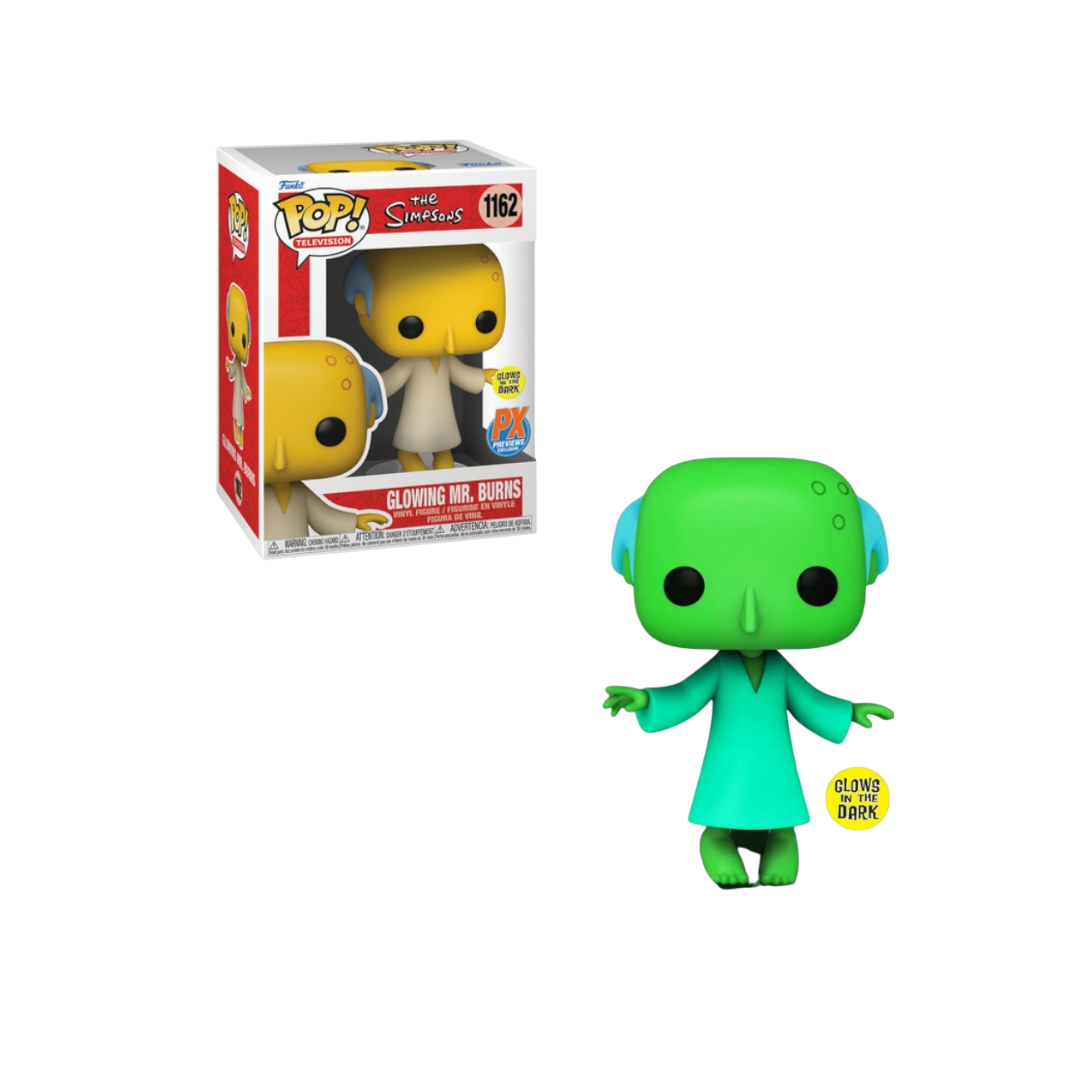 Funko Pop! Glowing MR. Burns #1162 Glow PX Exclusive – The Simpson