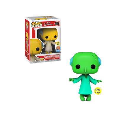 Funko Pop! Glowing MR. Burns #1162 Glow PX Exclusive – The Simpson