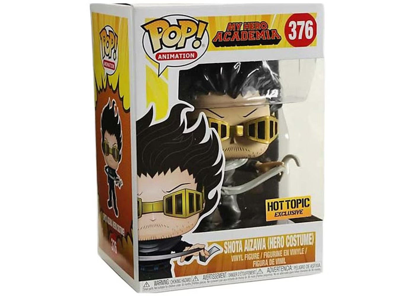 FUNKO POP! ANIMATION: MY HERO ACADEMIA - SHOTA AIZAWA HERO COSTUME (HOT TOPIC) #376