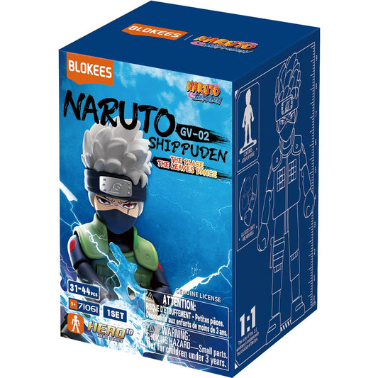 Blind Box Naruto Galaxy Version 02 The Place the Leaves Dance Blokees Mini Model Kit