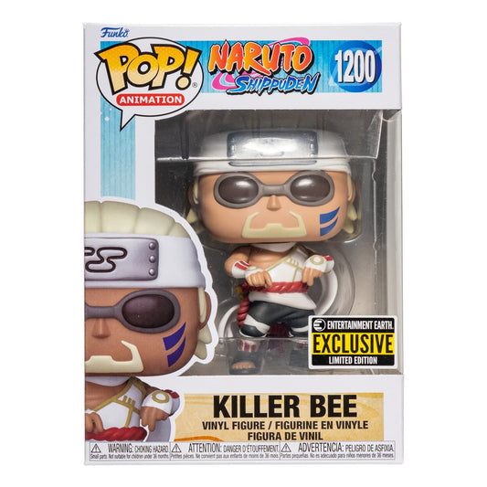 Naruto Killer Bee Funko Pop! Vinyl Figure #1200 - Entertainment Earth Exclusive
