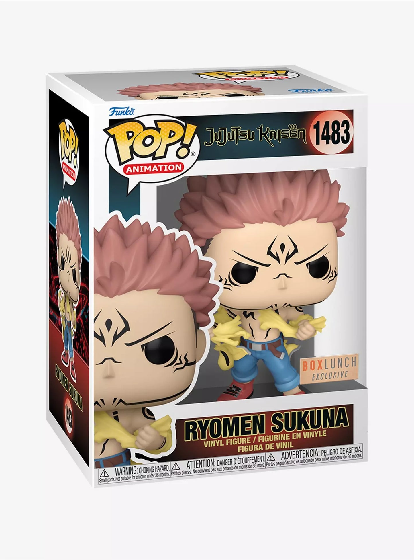 Funko Pop! Animation Jujutsu Kaisen Ryomen Sukuna Vinyl Figure - BoxLunch Exclusive