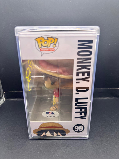 One Piece - Monkey D. Luffy - Signed POP! EVA: Colleen Clinkenbeard