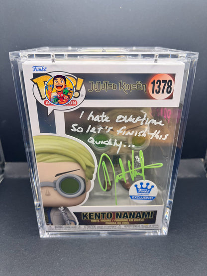 Jujutsu Kaisen - Kento Nanami - Signed POP! EVA: David Vincent