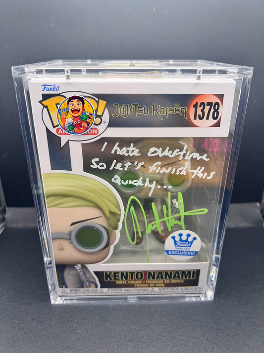 Jujutsu Kaisen - Kento Nanami - Signed POP! EVA: David Vincent