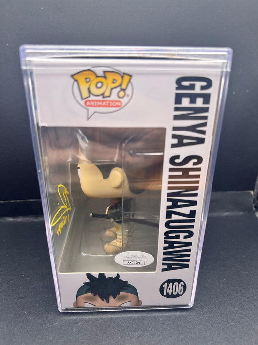 Demon Slayer - Genya Shinazugawa - Signed POP! EVA: Zeno Robinson
