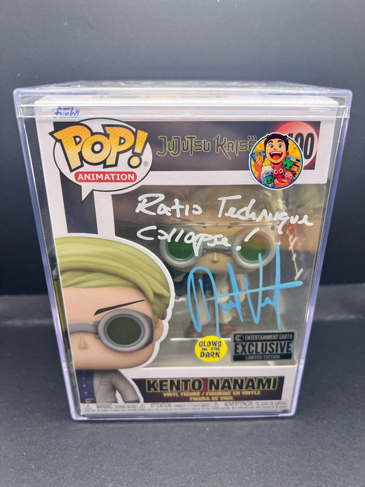 Jujutsu Kaisen - Kento Nanami - Signed POP! EVA: David Vincent