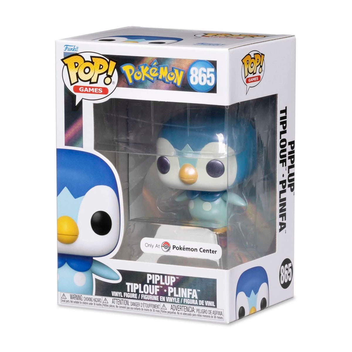 Piplup Pearlescent Pop! Vinyl Figure by Funko