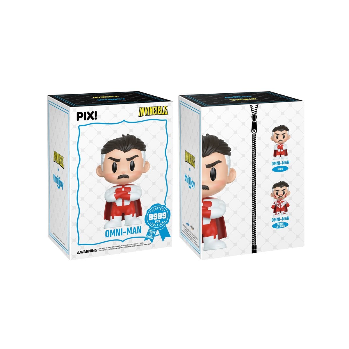 Invincible Omni-Man Arms Crossed Pix! Vinyl Figure (Factory Sealed Product) GOT CHANCE OF CHASE!