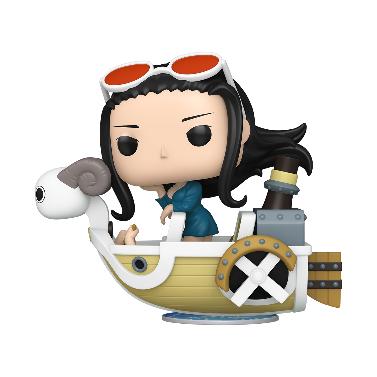 ONE PIECE Pop! Rides Deluxe Nico Robin with Mini Merry II