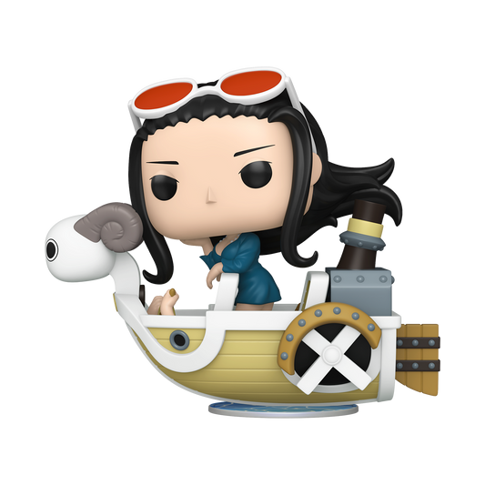 ONE PIECE Pop! Rides Deluxe Nico Robin with Mini Merry II