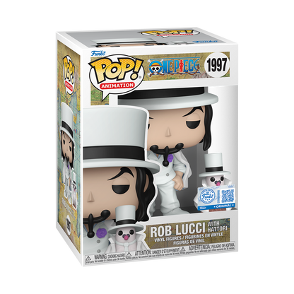 ONE PIECE Pop! Rob Lucci w/ Hattori (Toy Temple Exclusive)