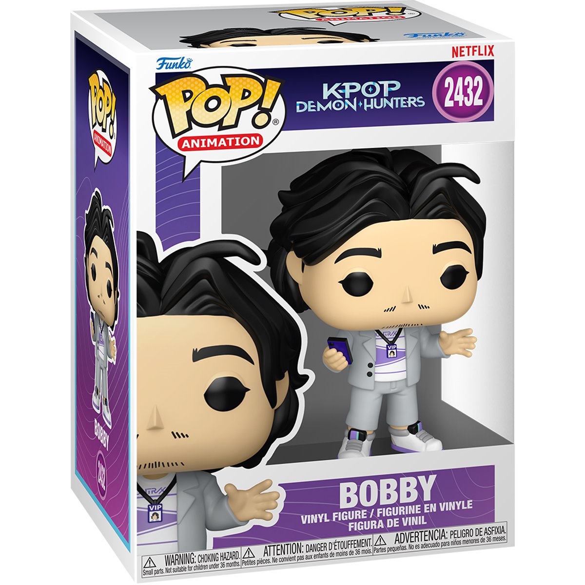 KPop Demon Hunters Bobby Funko Pop! Vinyl Figure #2432