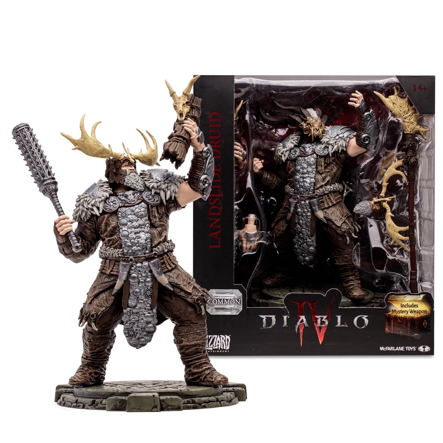 McFarlane Toys - Diablo IV Landslide Druid (Epic) 1:12 Scale Posed Figure