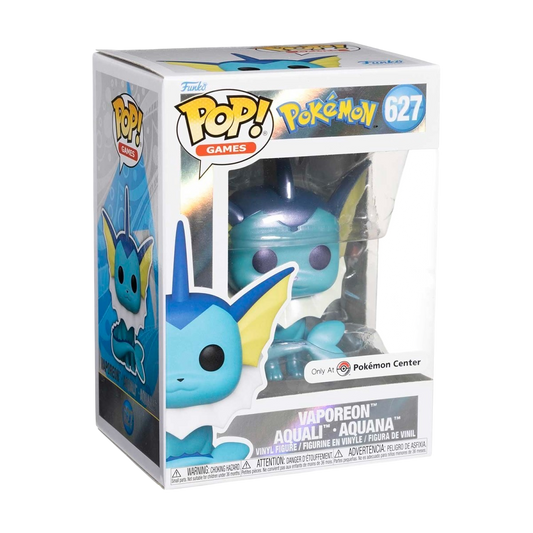 Vaporeon Pearlescent Pop! Vinyl Figure by Funko (Pokemon Center)