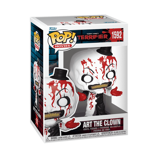 Terrifier Pop! Art The Clown Funko!