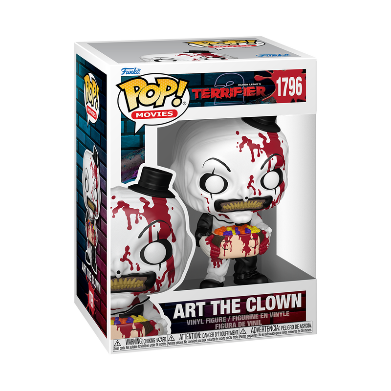 Terrifier Art the Clown with Head Funko Pop! Vinyl Figure #1796