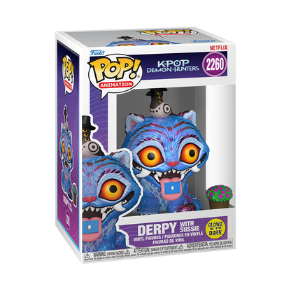Funko KPOP DEMON HUNTERS
Pop! Derpy with Sussie (Glow)