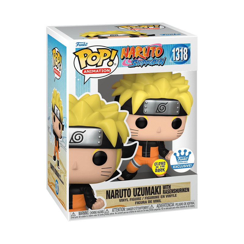 NARUTO Pop! Naruto Uzumaki with Rasengan (Glow)
