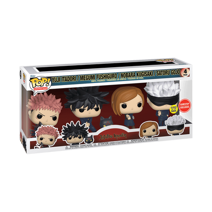 Jujutsu Kaisen Pop! Jujutsu Kaisen 4-Pack Gamestop Sticker