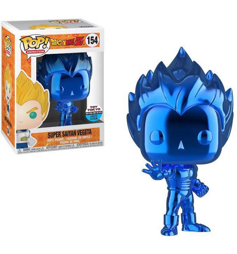 Dragon Ball Z (DBZ) - Super Saiyan Vegeta (Chrome Blue) #154
