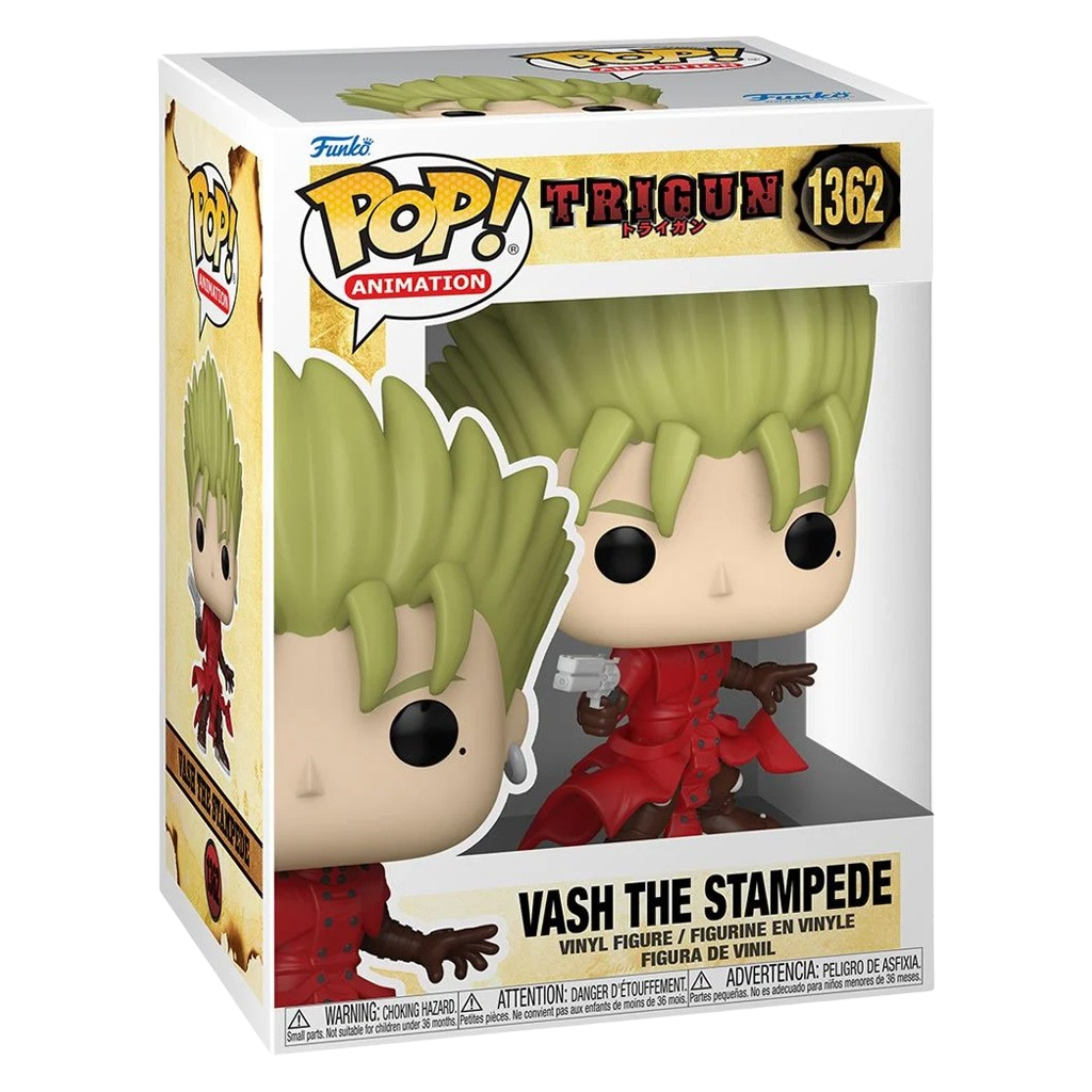 Funko  FUNKO POP ANIMATION TRIGUN - VASH THE STAMPEDE 1362
